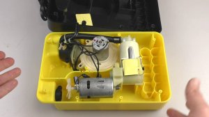 Электрический насос для надувной лодки ПВХ и SUP (вскрытие)