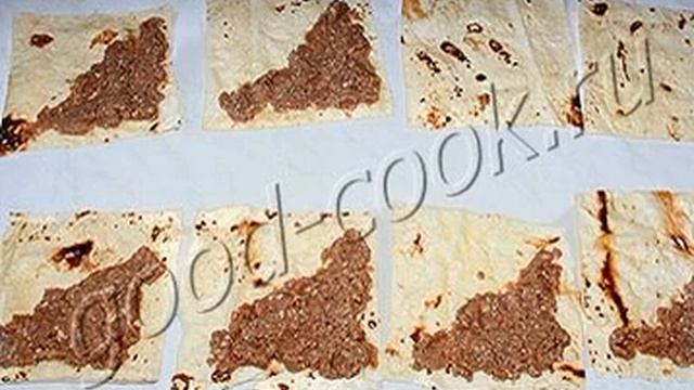 Чебуреки из лаваша, рецепт приготовления