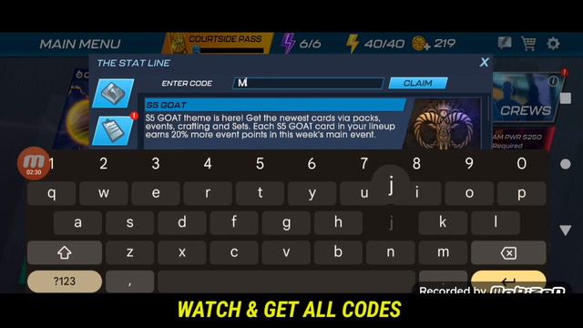 Hurry Up⚠️ NBA 2K MOBILE CODES 2023 - NBA 2K MOBILE REDEEM CODES - CODES FOR NBA 2K MOBILE