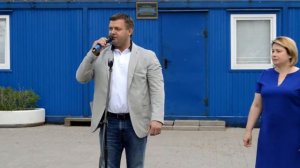 Юбилей ПКиО Сланцы - Поднятие флага Ленобласти, Открытие "Веселых горок", "Мастеровая слобода"