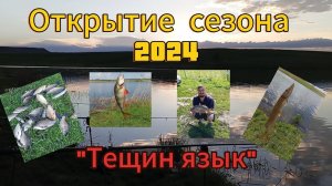 Открытие сезона 2024 на водоеме "Тещин язык" #fishing #рыбалка #carpfishing #рек #отдых #тещинязык