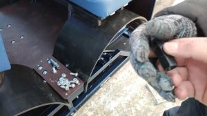 Прицеп для квадроцикла ВАНЁК 400-3 установка лыж вместо колёс.