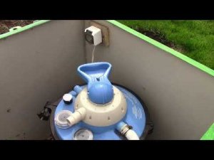 Каркасный бассейн. Заливаем воду после зимы и выполняем первую обработку.