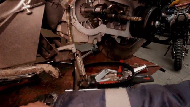 Вариатор скутера. Обслуживание, ремонт