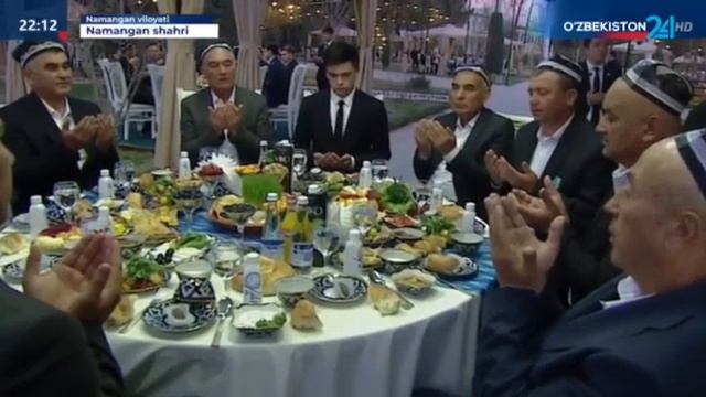 Шавкат Мирзиёев принял участие в ифтаре в Намангане