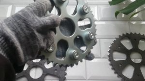 Звезда приводная на Motoland DAKAR 250 (Patron Strike 250 / Amagi 250; Yamaha TRICKER / SEROW 250)