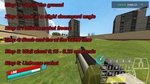 ULTRAKILL instant rocket riding tutorial with input overlay