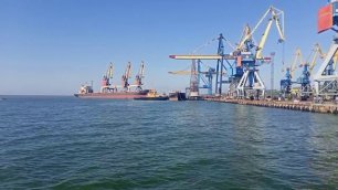 Прибытия первого сухогруза из РФ в порт Мариуполя впервые с начала проведения СВО.
