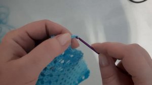 Такая идея. Связала майку тунисским крючком.