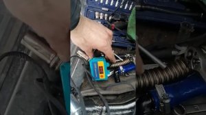 китайская вэбаста, мокрый фен, установка в мазда бонга френди, испытание