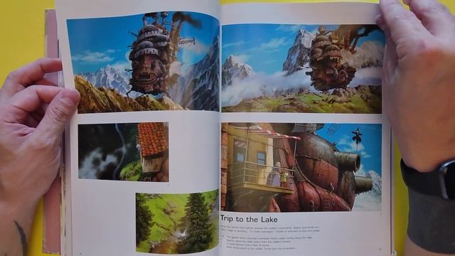 The Art of Howl's Moving Castle - Art Book Flip Through