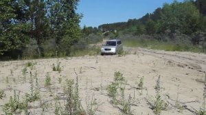 Митсубиси Дион 4WD по песку!