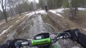 кавасаки клх 250 БМ 250 ЭНДУРО АТАКИ 250 КОСТЯ УПАЛ