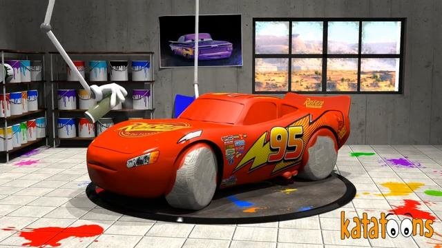 Lightning Mcqueen Body Paint