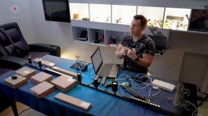 Тестирование трековых светильников с управлением по протоколу Dali