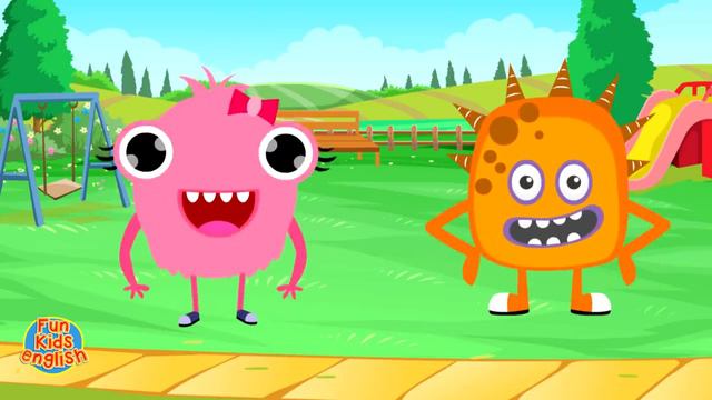 Stand Up, Sit Down - Actions Songs for Children - Kindergarten, Preschool & ESL - Fun Kids English смотреть онлайн