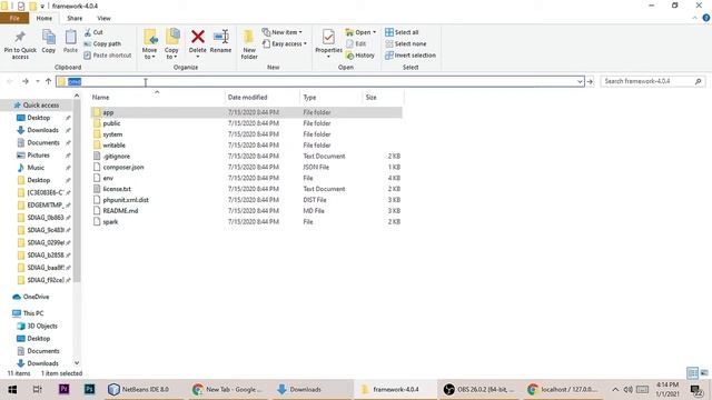 Codeigniter 4 Download And Running Your First App