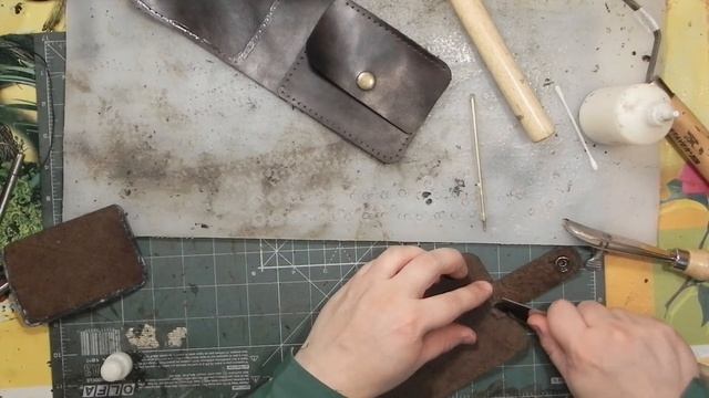 Мастер-класс №6. Портмоне "Даллас" (часть 2). Master class №6. Dallas purse (part 2) смотреть онлайн