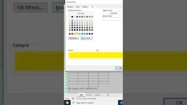 Excel VBA active row highlight #vba #exceltricks