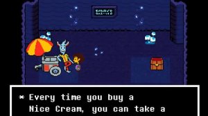 How to get past the wishing room in undertale