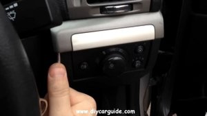 Opel and Vauxhall Vectra "C" (2002-2008) Dashboard/Instruments Panel Removal.