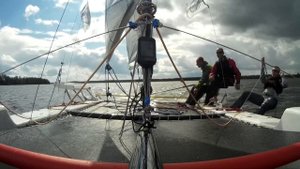 Катамаран KotlinCat 21 Pro. Скорость 29,5 км/ч