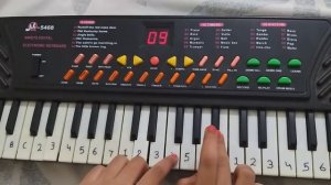 MQ- 5468 Electronic keyboard #Easy learning.. #Siblingspower