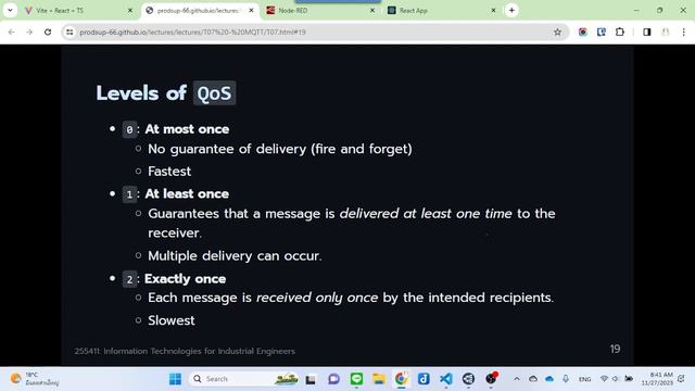 Prodsup 2566: MQTT and Dashboard смотреть онлайн