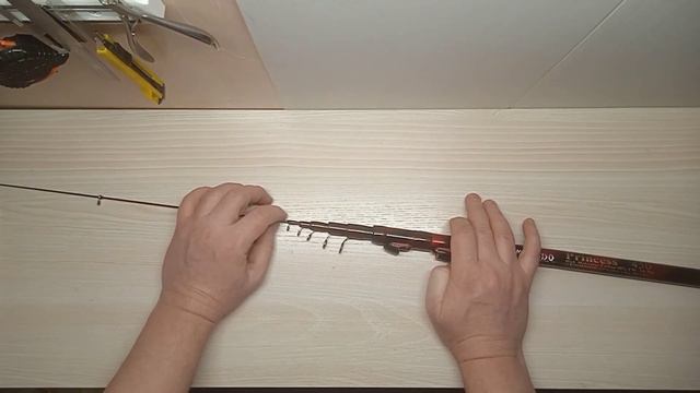 Переделка махового удилища Mikado Princess 450 в болонскую удочку... Максимально бюджетно !