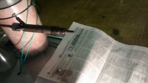 Распыл форсунки AFN 1.9 tdi (открытие 160 бар)