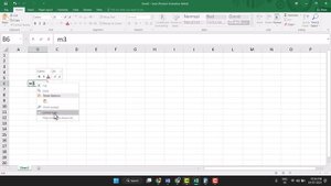 How to type m3 in Excel 2023