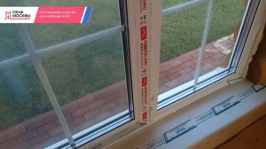 Пластиковые окна в деревянном доме из оцилиндрованного бревна