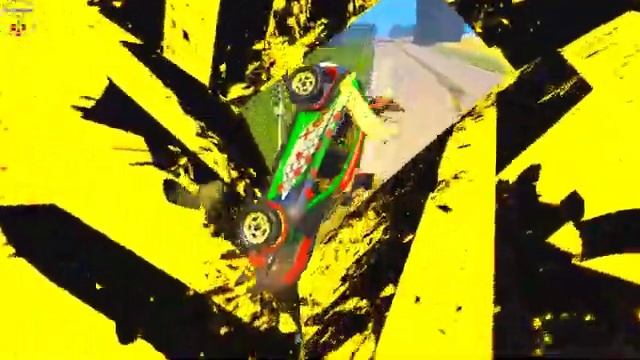 MONSTER JAM FUNNY CAR MONSTER TRUCK & BIG AND SMALL CAR HIGH SPEED MASSIVE SPEED BUMP FAIL IN BEAMN смотреть онлайн