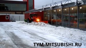 Корейский трактор TYM T723 с отвалом PRONAR PU-2600