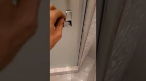 Стеклянная дверь в душевую