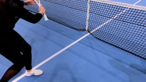 Теннис урок! Крученый удар Top spin