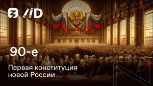 90-е: Первая конституция новой России