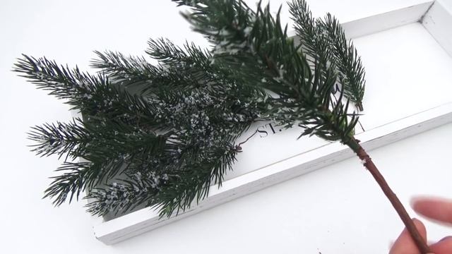 Супер БЮДЖЕТНО! МИНИ ёлочка из дешёвой ветки Фикс прайс ПЕРЕДЕЛКА смотреть онлайн