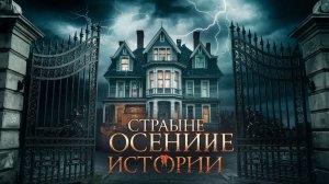 СТРАШНЫХ ИСТОРИЙ ОСЕНИ ужасы, мистика!