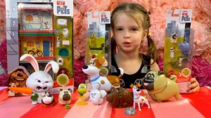 Распаковка игрушек из мультика ТАЙНАЯ ЖИЗНЬ ДОМАШНИХ ЖИВОТНЫХ. часть 2
