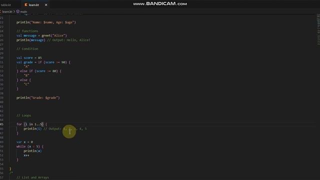 Kotlin Quick Tutorial