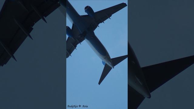 Boeing 737-8LJ авиакомпании Победа [RA-73247] заходит на посадку во Внуково (VKO/UUWW) 27.05.2023