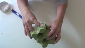 How to make an egg carton dragon