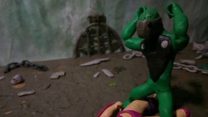 Reptile vs Meleena.Mortal Kombat Plasticine Animation/Рептилия vs Милина.Мортал Комбат Анимация.