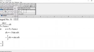 Integral of sin(x)/(5 + 3 cos x) dx