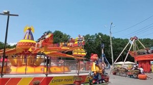 Супер полëт. Самара Лето 2021. Парк Гагарина.