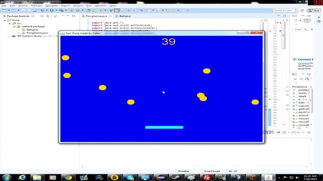 Java Game: Epic Pong| New HIGHSCORE! смотреть онлайн