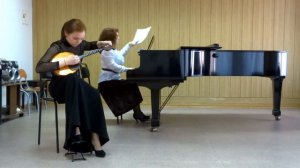 С.Рахманинов - Восточный романс (переложение для домры и ф-но Г.Мартьяна); А.Бызов - Ша, Штил