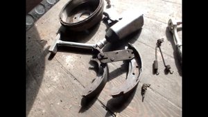 Барабанные колодки правильная замена и настройка