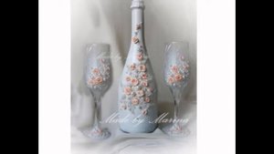 Как украсить бутылку своими руками